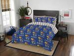 Northwest NCAA Kansas Jayhawks Unisex-Adult Bed in a Bag Set, Queen, Rotary