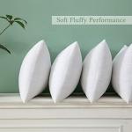 MIULEE Throw Pillow Insert Premium Pillow Stuffer Sham Rectangle Form for Decorative Cushion Bed Couch Sofa 12x16 Inch