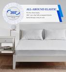 Twin Mattress Protector Waterproof Mattress Topper Cover Super Noiseless Soft & Breathable for Kids Bed Cover,Terry Twin Mattress Pad for Kids Pets Adults Fitted Bed Sheets Twin 39"x75"