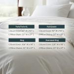 California Design Den 3 Pc Full/Queen Duvet Cover Set - Winner Good Housekeeping Best Bedding Awards 2025, 400 Thread Count Sateen, 100% Cotton Duvet Cover Queen Size,Button Closure,Corner Ties -White