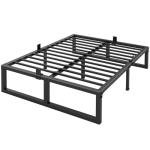 Yitong Angel 14 Inch Queen Bed Frame,3500 lbs Heavy Duty Metal Platform, Steel Slats Support/No Box Spring Needed/Noise Free/Non-Slip/Easy Assembly