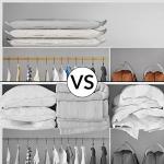 SpaceAid Jumbo Vacuum Storage Bags, Space Saver Sealer Compression Bags for Comforters, Blankets, Pillows, Bedding, Clothes (X-Large 3 Pack)