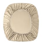 Manyshofu Satin Twin Sheets Set 3 Piece - Soft Silky Satin Sheets Set, Beige Satin Bed Sheets Cooling & Luxury Bedding Sheet Set(1 Satin Fitted Sheet, 1 Satin Flat Sheet, 1 Satin Pillow case)