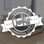 Elegant Comfort Premium Hotel Quality Extra Deep Pocket 18" - 21" Single Fitted Sheet for High Mattress, Luxury & Softest 1500 Thread Count Egyptian Quality Smart Pocket, Queen, Black,Silver