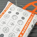 Lush Decor Basketball Game Reversible Oversized 5 Piece Quilt Set - Cozy & Soft Kids Sports Themed Bedding Set - Full/ Queen, Charcoal