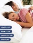 Extra Deep Cal King Sheet Set - 6 Piece Breathable & Cooling Sheets - Hotel Luxury Bed Sheets Set - Easy & Secure Fit - Soft, Wrinkle Free & Comfy Sheets Set - White Sheet Set with Extra Deep Pockets