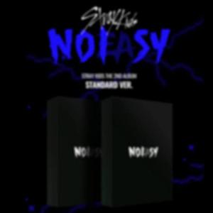 Stray Kids Noeasy 2nd Album Normal B Ver CD+1p Unit Folding Poster On Pack+84p PhotoBook+16p Lyrics Book+1 Sticker+2p PhotoCard+1 Double Sided PhotoCard+Tracking Kpop Sealed
