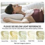 NTBAY Egyptian Cotton King Pillowcases - Set of 2, 500 Thread Count Cotton Pillowcases - Soft and Breathable Envelope Closure Pillow Cases - 20x36 Pillow Covers for Bed, Black