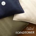 Foindtower Pack of 2, Decorative Linen Soild Throw Pillow Covers Soft Accent Cushion Case Boho Farmhouse Neutral Pillowcase for Couch Sofa Bedroom Living Room Home Decor 20 x 20 Inch Natural Beige