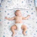 YCDTMY 3 Piece Crib Bedding Set for Boys - Baby Crib Dinosaur Bedding Set with Fitted Crib Sheet, Dust Ruffle Comforter, for Newborn, Infant & Toddler
