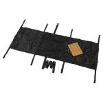 TacMed Solutions Phantom Litter with High Quality Nylon carrier with MOLLE Storage Bag, Ultra-Light, High-Strength Casualty Stretcher, 8 Handles, 450 LB Capacity, Compact Evacuation Platform for Medical Operators