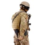 TacMed Solutions Phantom Litter with High Quality Nylon carrier with MOLLE Storage Bag, Ultra-Light, High-Strength Casualty Stretcher, 8 Handles, 450 LB Capacity, Compact Evacuation Platform for Medical Operators
