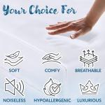 Guardmax Heavy Duty Vinyl Twin XL Zippered Mattress Encasement - Waterproof & Breathable Mattress Protector - Comfortable, Soft, and Noiseless Zippered Bedding - Dust Mite Proof (39 x 80 x 9)