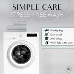 Danjor Linens Twin Bunk Bed Sheets w/ 2 Pillowcases, Lightweight Brushed Microfiber Deep Pockets, 4 Piece Fitted Bedding Sets, Light Gray