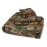 Northwest Realtree King Bed in a Bag Set, 1 Comforter, 1 Fitted Sheet, 1 Flat Sheet, 2 Pillowcases, All Seasons, Camo Bedding with Realtree Edge Design