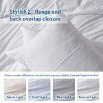 Hearth & Harbor Queen Duvet Cover Set - Queen Soft Prewashed White Duvet Cover, 3 Piece Set with Zipper Closure, 1 Duvet Cover 90x90 inches and 2 Pillow Shams