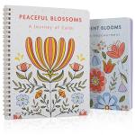 Beautiful Adult Coloring Book Set of 2 for Relaxation - Affirmation and Inspirational Books Making it a Great Gift - Perfect Stress-Relieving Books Fun to Color for Women