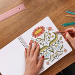 Beautiful Adult Coloring Book Set of 2 for Relaxation - Affirmation and Inspirational Books Making it a Great Gift - Perfect Stress-Relieving Books Fun to Color for Women