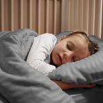 ZPECC Toddler Bedding Set - 4 Piece Hypoallergenic Baby Crib Bedding Set for Boys and Girls, Includes Toddler Comforter, Flat Sheet, Fitted Sheet and Pillowcase, Grey Stripe