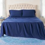Northwest Ashford Home Essentials Bedding, 3 Piece Twin Size Sheet Set, Estate Blue
