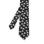 Feelyou Boys Wrestle Funny Ties for Men Gift for Kids Girls 3.1x57 Inch Wrestler Pattern Bedding Set Sports Theme Black Tie for Business Wedding Party Formal Fashion Teens Boys