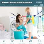 UNILIBRA Queen Mattress Protector Waterproof, Deep Pocket Mattress Pad Cover Fits to 6''-21'', Breathable Hollow Cotton Filling Quilted Mattress Protector for Queen Size