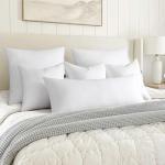 MIULEE 14x36 Inch Throw Pillow Insert Premium Throw Pillow Virgin Microfiber Stuffer Rectangle Pillow for Sofa Bed Couch