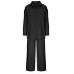 Linen Sets for Women 2 Piece Long Sleeve Collared Button Down Shirts Wide Leg Cotton Breathable Pants Suits with Pockets Plus Size Summer Casual Two pc Outfits Black Piece Sets Summer Dressy L