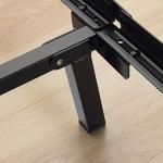 ZINUS Compack Metal Adjustable Bed Frame, 7 Inch Support Bed Frame for Box Spring and Mattress Set, Twin/Full/Queen, Black