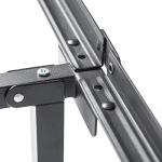 ZINUS Compack Metal Adjustable Bed Frame, 7 Inch Support Bed Frame for Box Spring and Mattress Set, Twin/Full/Queen, Black