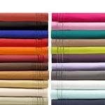 Elegant Comfort 3-Piece 1500 Thread Count Egyptian Quality Ultra Soft Wrinkle, Fade, Stain Resistant Bed Sheet Sets with Deep Pockets, Twin, Hot Pink