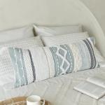 Decorative Boho Lumbar Pillow Cover 14x36 – Beautiful Throw Pillow with Soft Texture for Bed, Couch Decor or as Body Cushion – A Stylish Addition to Your Bedroom