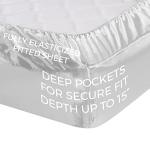 Pure Bedding Satin Sheets King [4-Piece, White] Hotel Luxury Silky Bed Sheets - Extra Soft 1800 Microfiber Sheet Set, Wrinkle, Fade, Deep Pocket Fitted Sheet, Flat Sheet, Pillow Cases