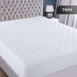 Utopia Bedding 2 Pack Waterproof Mattress Protector, Twin Mattress Pad, Quilted Fitted Cover Stretches up to 16 Inches Deep (White)