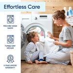 Queen Size Luxury Tencel Mattress Protector, 100% Waterproof, Ultra Soft, Naturally Cooling & Breathable, Deep Pocket Up to 18"