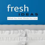 FRESH IDEAS Ideas Bedding Ruffled Bed Skirt, Classic 14” Drop Length, Gathered Styling, Twin, White FRE30114WHIT01