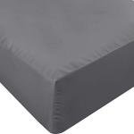 Utopia Bedding Twin Fitted Sheet - Bottom Sheet - Deep Pocket - Soft Microfiber - Shrinkage and Fade Resistant - Easy Care -1 Fitted Sheet Only (Grey)
