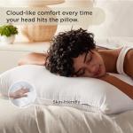 Bedsure Pillows Queen Size Set of 2 - Soft Bed Pillows for Sleeping 2 Pack, Fluffy and Supportive, Hotel Quality, Original Down Alternative Filling for Side, Back Sleepers