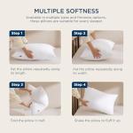 Bedsure Pillows Queen Size Set of 2 - Soft Bed Pillows for Sleeping 2 Pack, Fluffy and Supportive, Hotel Quality, Original Down Alternative Filling for Side, Back Sleepers