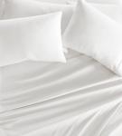 Linen Market Double-Brushed Microfiber Twin Sheet Set 3 Piece – Oeko-TEX Certified Ultra Soft & Wrinkle-Free - 16" Deep Pocket Sheets - Easy Care Twin Size - White