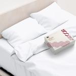 Mayfair Linen 100% Egyptian Cotton Sheet California King Size - 6 PC 800 High Thread Count Egyptian Cotton Cal King Size Bed Sheets Set (White), Soft, Cooling, 16" Deep Pocket Luxury Hotel Bedsheet
