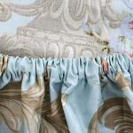 FADFAY Shabby Floral Bedding Elegant Peony Sheets Set Luxury Bedding Collections 800 Thread Count 100% Egyptian Cotton Deep Pocket, 4 Piece-Full Size