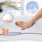 SEMZSOM Bed Pillows for Sleeping, King Size Pillows Set of 2 Cooling Luxury Hotel Quality Pillow with Premium Soft Down Alternative Filling for Back, Stomach or Side Sleepers