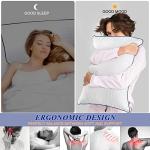SEMZSOM Bed Pillows for Sleeping, King Size Pillows Set of 2 Cooling Luxury Hotel Quality Pillow with Premium Soft Down Alternative Filling for Back, Stomach or Side Sleepers