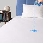 Safe and Sound Waterproof Mattress Protector, King Size Premium Mattress Cover, Noiseless Breathable Soft, Fitted Deep Pocket 8-21 Inch Bed Cover, Machine Washable