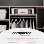 Compactor Vacuum Storage Bag XL | Space Saver Vacuum Storage Bags for Clothes, Comforters & Blankets | Ultimate Storage Solution for Wardrobe | White Semi-Rigid Box |