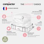 Compactor Vacuum Storage Bag XL | Space Saver Vacuum Storage Bags for Clothes, Comforters & Blankets | Ultimate Storage Solution for Wardrobe | White Semi-Rigid Box |