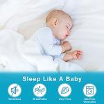 Lunsing Full Size Mattress Protector, Waterproof Breathable Noiseless Mattress Pad with Deep Pocket for 6-16 Inch Mattresses, White