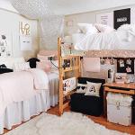 1000 Series College Dorm Room Bedskirts Twin XL Extra Long Ruffled with Split Corner Elegant Design Premium Brushed Microfiber Tailored Drop Easy Care Wrinkle Free - Twin-XL - 32" Drop, White