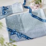 Bedsure Duvet Cover Queen Size - Gingham Reversible Buffalo Plaid Duvet Cover Set with Zipper Closure, 3 Pieces Blue Bedding Set with 8 Corner Ties and 2 Pillow Shams 20"x26"